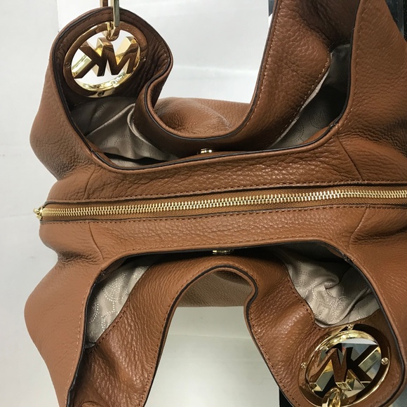 Michael Kors Fulton Tan Leather Large Tote bag - Picture 6 of 6